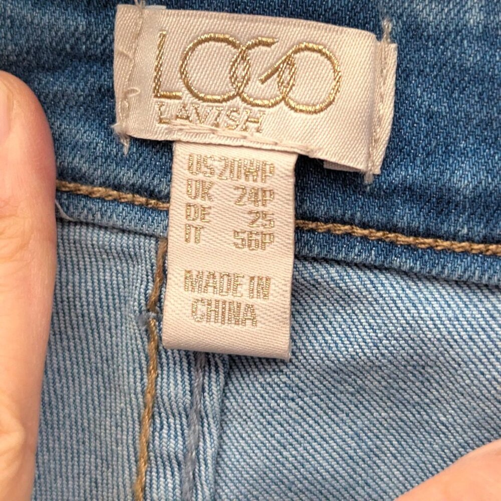 Logo By Lori Goldstein Patchwork Pull-On Ankle Bo… - image 2